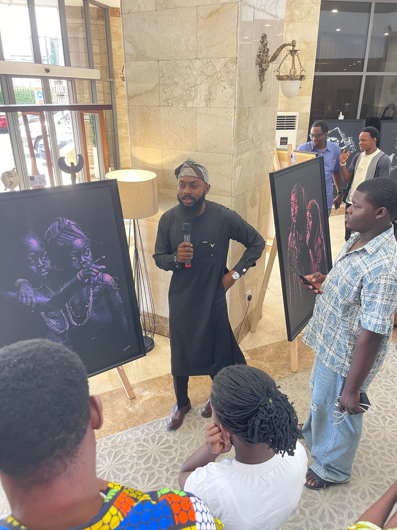 The opening of ARCHETELOS at Johnwood Hotel by Bolton, Abuja.